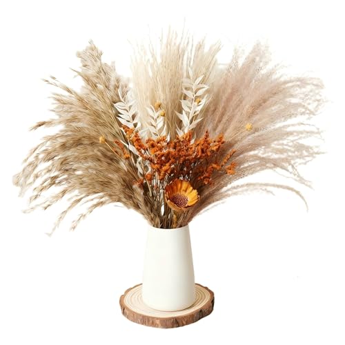 Ramo de Flores Secas con Pasto Pampas y Botánicos miniatura 1