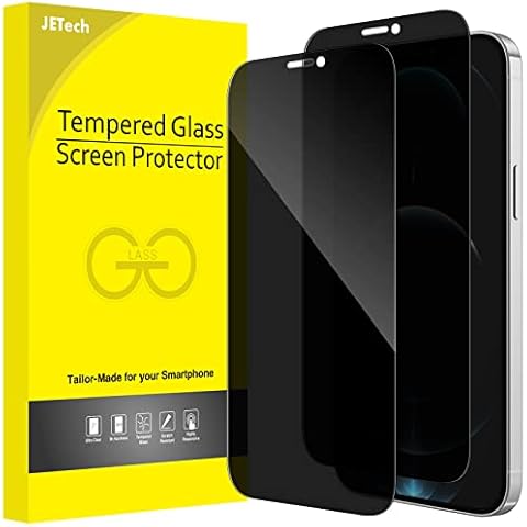 JETech Privacy Screen Protector for iPhone 12 Pro Max Cover
