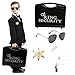 Falinpitos 4PCS Wedding Ring Bearer Security Set Wedding Gifts Outfit Stuff Security Badge Ring Bearer Box Flower Girl Groomsmen Proposal Gifts for Little Boys