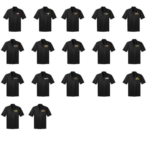 Us Submarine Service Veteran Embroidered Performance Shirt & Free Personalized Name-L Black2