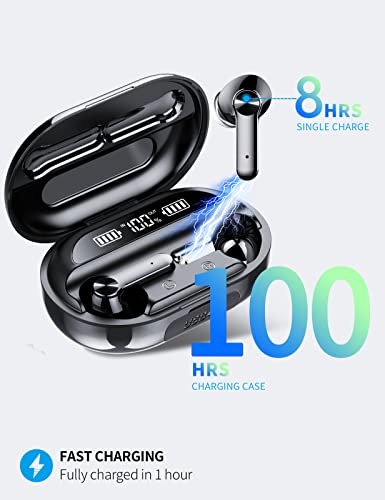 Wekily Bluetooth 5.1 Kopfhörer in Ear, Kopfhörer Kabellose mit HiFi Stereo, IPX7 Wasserschutz in Ear Bluetooth Ohrhörer… - Image 3