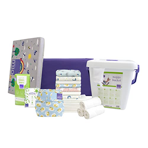 Bambino Mio, miosolo classic set para principiantes de pañales reutilizables, país de los sueños