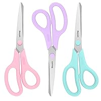 20Pcs 8Inch Multipurpose Scissors, Soft Comfort-Gr... - Grandado