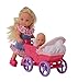 Produktbild Simba 105736241 - Evi Love Doll Walk, 2-sort., Evi Puppe mit Babypuppe, mit Puppenwagen, inklusive Zubehör, Ankleidepuppe, 12cm, für Kinder ab 3 Jahren