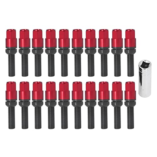 Tornillos M14x1.5 con asiento cónico de 45 mm que evitan vibraciones en llantas