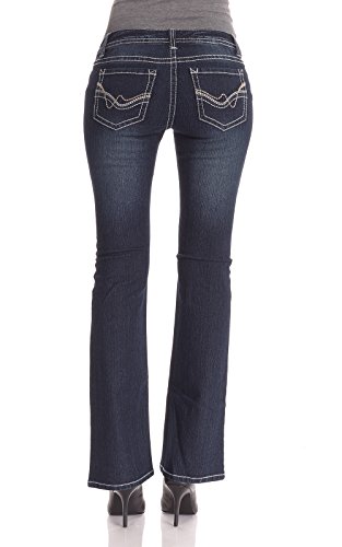 WallFlower Women's Legendary - Shaping Jeans for Apple Figures - Image 3