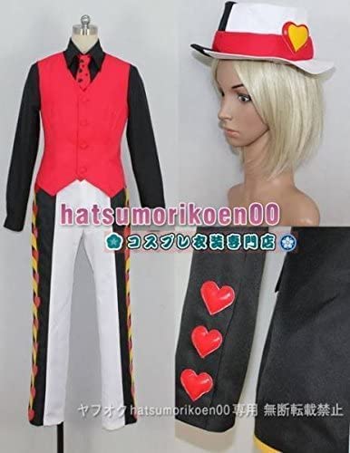 Dハロ仮装 ハートの女王 ジャックハート 衣装 コスプレ 2点セット Dハロ仮装 ハートの女王 ジャックハート 衣装 コスプレ 2点セット