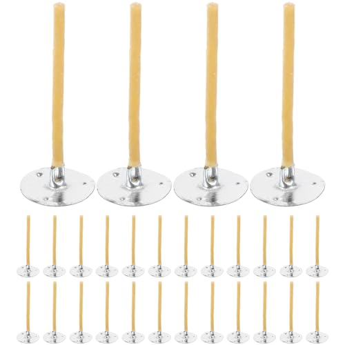 100 piezas de mechas para velas con base para hacer velas