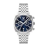 Emporio Men's Chronograph Stainless Steel Watch (Model: AR11688)