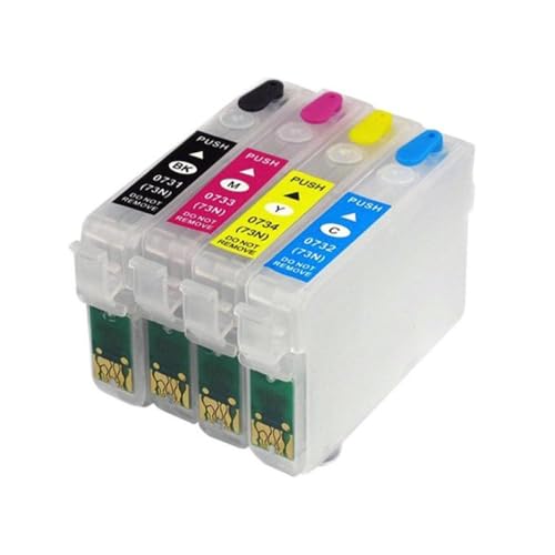 Cartouche d'encre T0731 T0734 compatible pour imprimante CX7300 CX8300