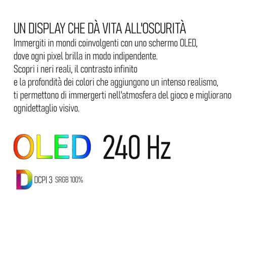 Predator Helios Neo 16s Ai, Notebook Gaming, Intel Ultra 9-275X, 24core, RAM DDR5 32Gb, SSD 1Tb, Display 16" Oled 240Hz, DCI-P3 al 100%, Geforce RTX 5070 8Gb, Win 11Pro, Preconfigurato - Notebook - Immagine 4