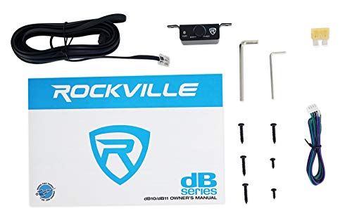 Rockville Db10 800W Peak Mono Car Audio Amplifier 200W Rms @ 4 Ohms #TOP7