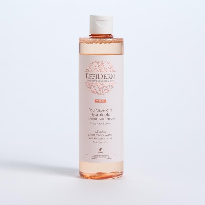 Eau micellaire hydratante EFFIDERM 300ml nettoyant visage naturel