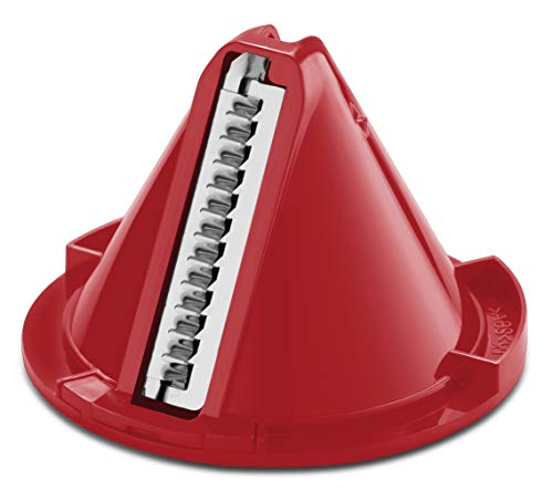 Cortador Electric Spiralizer, 3 lâminas exclusivas em aço inox, 220V, Vermelho, Mondial - CS-02