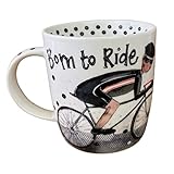 Amazon.co.uk Alex Clark Born to Ride - Cycling Mug - Cyclist - Presents for Him - Bike - Biker - Original Design Designed in The UK... #ad #ad