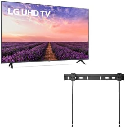 LG Smart TV HDR10 de 55 pulgadas Class 4K Ultra HD 2160p webOS Optimizador de juegos compatible con Alexa y Google Assistant + soporte de pared