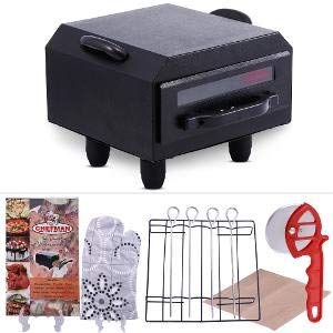Chefman Combo Electric TANDOOR with 1 Pizza Cutter, 1 Recipe Book, 4 skwers, 1 Grill and 1 Magic Paper Worth 1500 RS