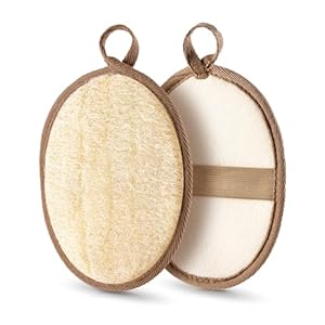 2PCS Natural Exfoliating Loofah Bod...