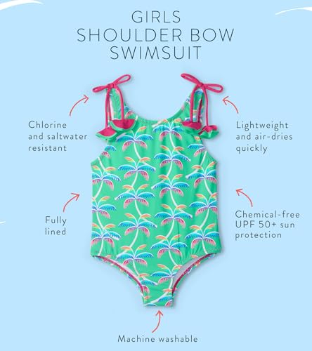 Image of Hatley Girls' Sleeveless One Piece Swimsuit