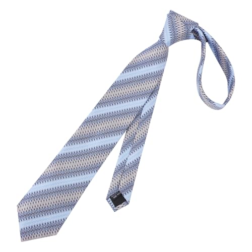 Image of Alizeal Mens 3.15'' Gradient Novelty Pattern Tie Set with Pocket Square Casual Color Tie Set