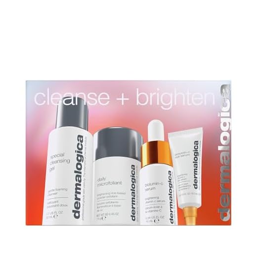Dermalogica Cleanse & Brighten Kit - 4 Bestseller in Reisegröße. Für strahlende Haut auch unterwegs.