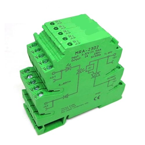 Module relais à semi-conducteurs MRD-060D2 2A 5V 12V 24V DC pour commutation de circuit