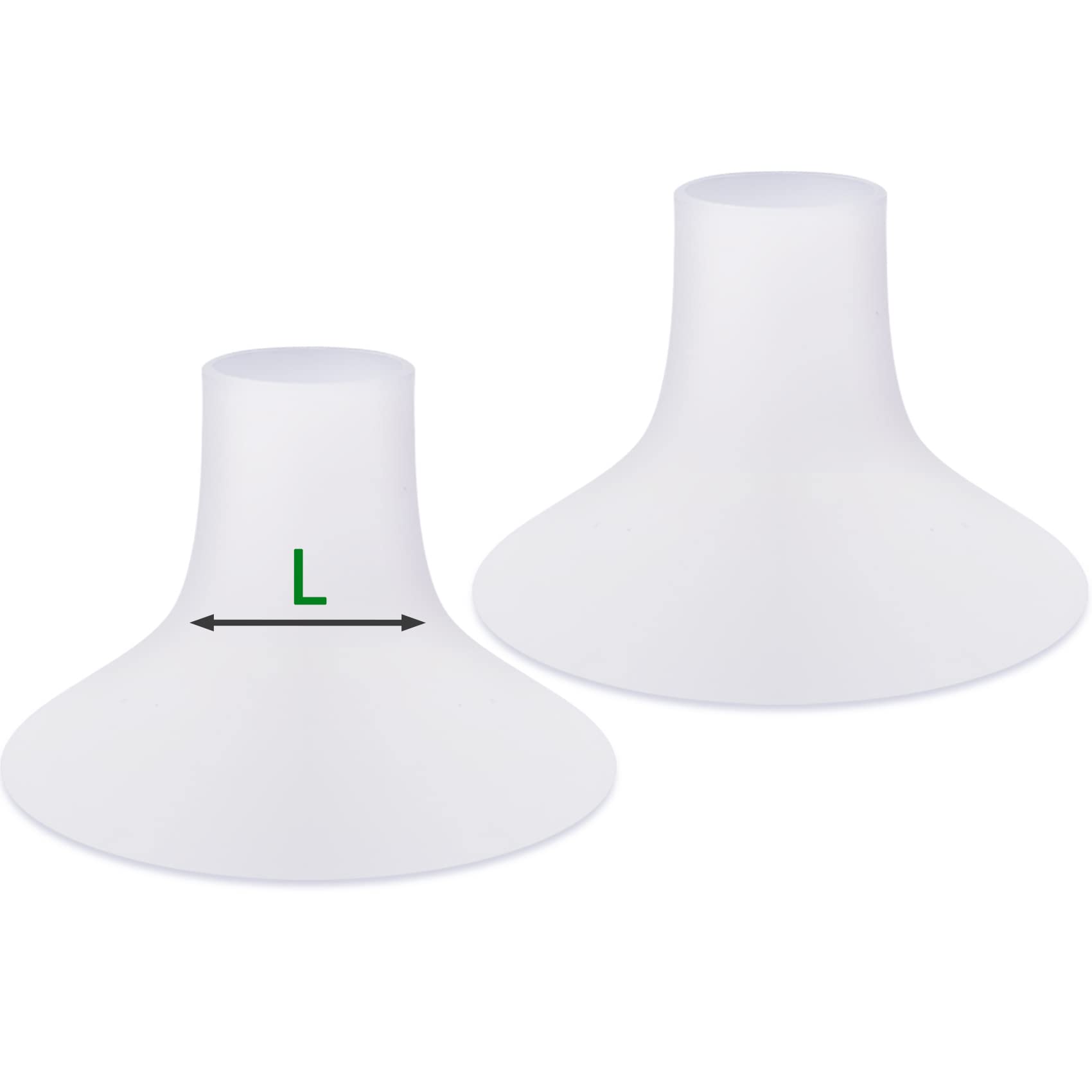 Mompmuir Breast Pump Cushion L Size | Silicone Insert for Flange Shields - main product image