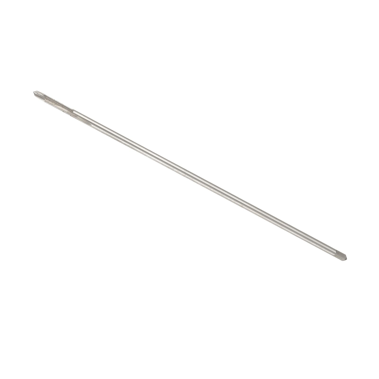 QUARKZMAN Maschio Filettato a Punta Elicoidale Metrica M3 x 0,5 H2, Utensile per Maschiatura Extra Lungo da 150 Mm (6"), Maschi per Macchine Acciaio Rapido