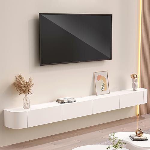 TULAZOU TV Schrank,TV Lowboard, Fernsehtisch, Fernsehschrank für das Wohnzimmer, Geeignet...