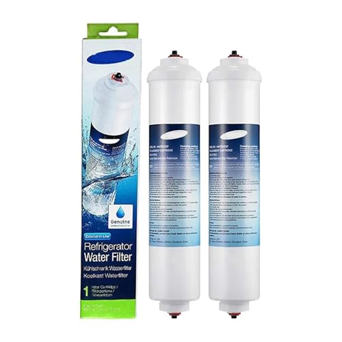 UTSKWD Filtro de agua en línea for refrigerador DA29-10105J, compatible con Aqua-Pure Plus, compatible con HAFEX EXP, compatible con Samsung(2pcs)