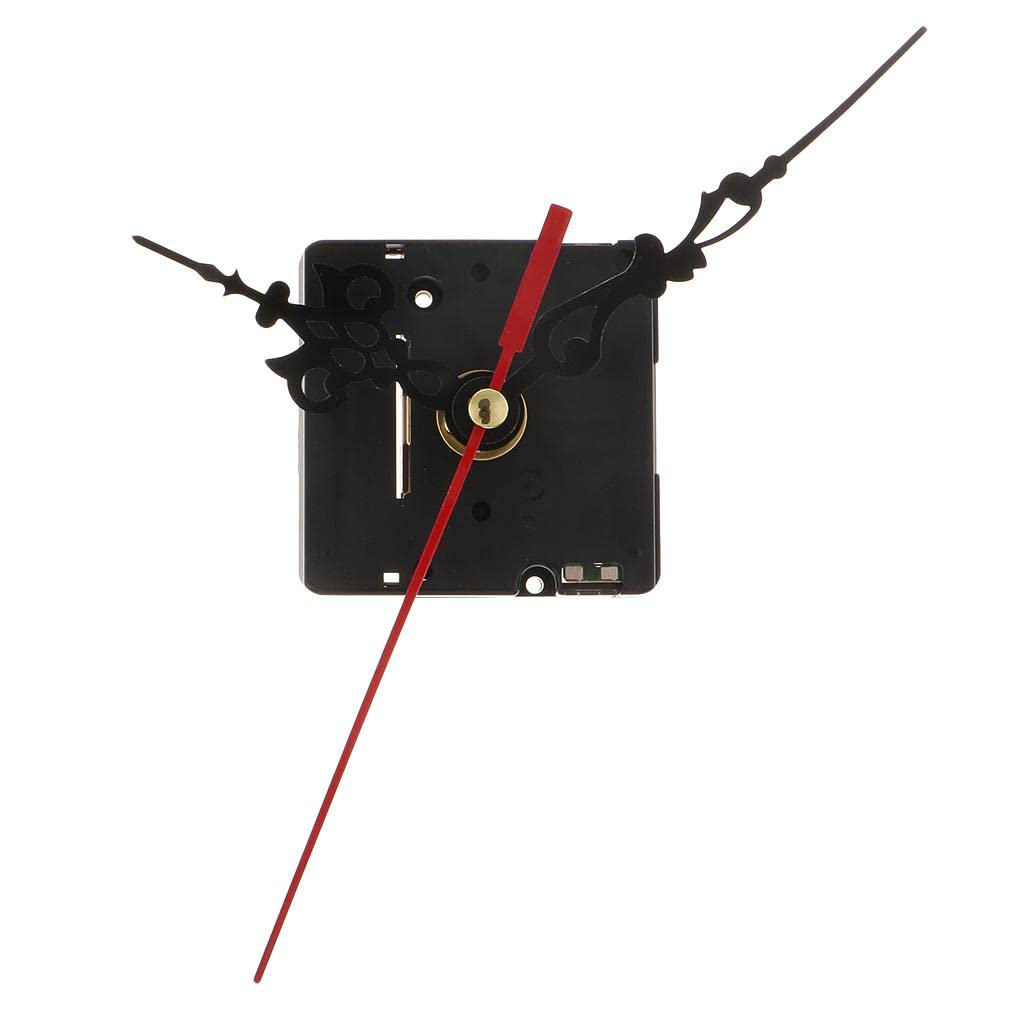 Enakshi 1 Set Clock Movement for Quartz Wall Clock Repair Black Short Shaft 1.2cm-image-45