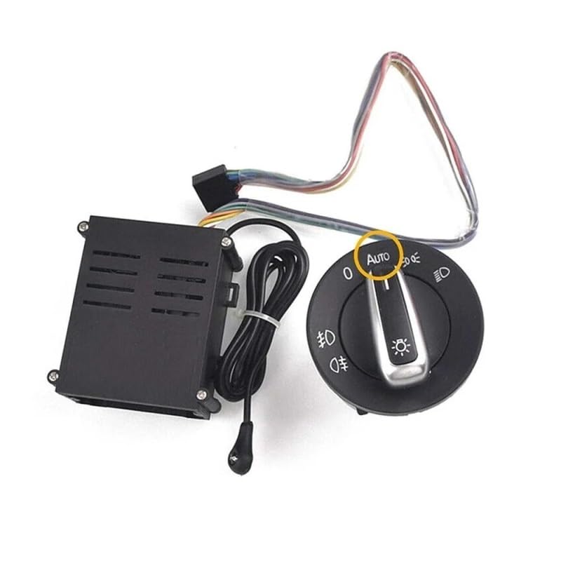Interruptor de faros delanteros con módulo sensor para coche Golf 4 2