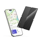 [Apple MFi Certified] Airtag Card Wallet Tracker, Ultra Thin Air Tag Work with Apple Find My (iOS Only), Long-Lasting, No Charging, Bluetooth GPS Item Finder for Luggage Passport Bags