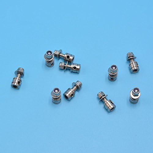 5PCS Stainless Steel Model Boat Rudder Connected Steering Gear RC Boat