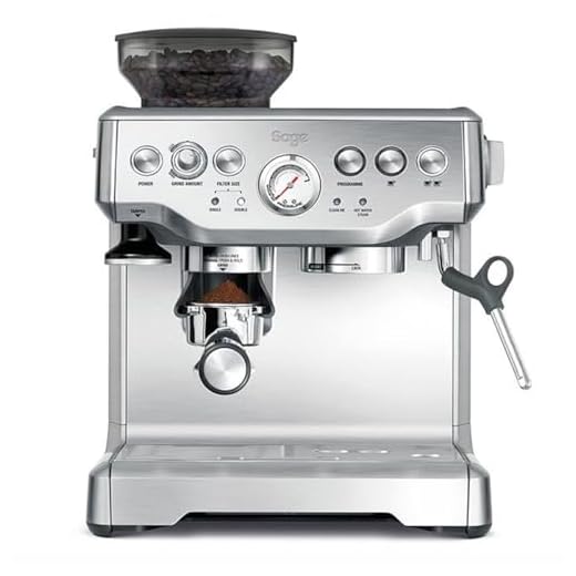 Sage - The Barista Express, Gebürsteter Edelstahl