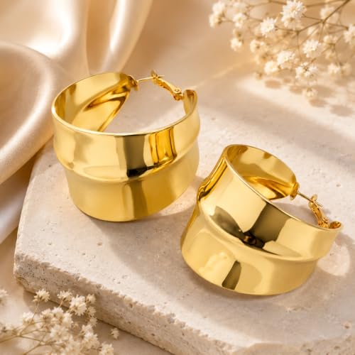 Image of Drop Dangle Earrings Set for Women and Girls | Celebrity Inspired Trendy Stylish Gold Plated Earrings Set Of 1