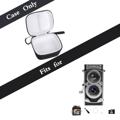 Funda rígida de viaje para cámara digital vintage Mini miniatura 2