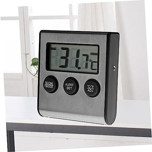 Termómetro digital para refrigerador PRETYZOOM para medir temperatura interna con LED 3