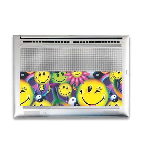 Image of Gaming Skin Compatible with HP Envy x360 16 inch (2023) - Peace Smile - Premium 3M Vinyl Protective Wrap Decal Cover - Easy to Apply | Crafted in The USA by MightySkins