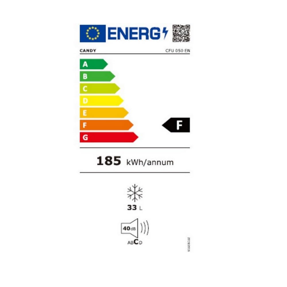 Congelatore Verticale Candy CFU 050 EN Monoporta Statico 33 L 44 Cm 51 H Libera Installazione Bianco Classe F (Ricondizionato)