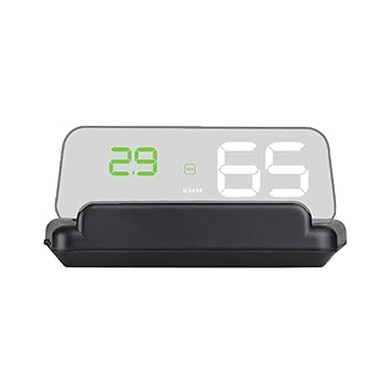Car HUD Display, Head Up Display Speedometer Car Diagnostic Tool OBD? Fault Code Elimination Safe Driving Computer Overspeed Fault Alarm for All Vehicles