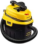 Aspirateur portable Stanley SL18910P-3 humide/sèche, 3 gallons, 3 chevaux-vapeur, 3,0 HP AC, noir et jaune