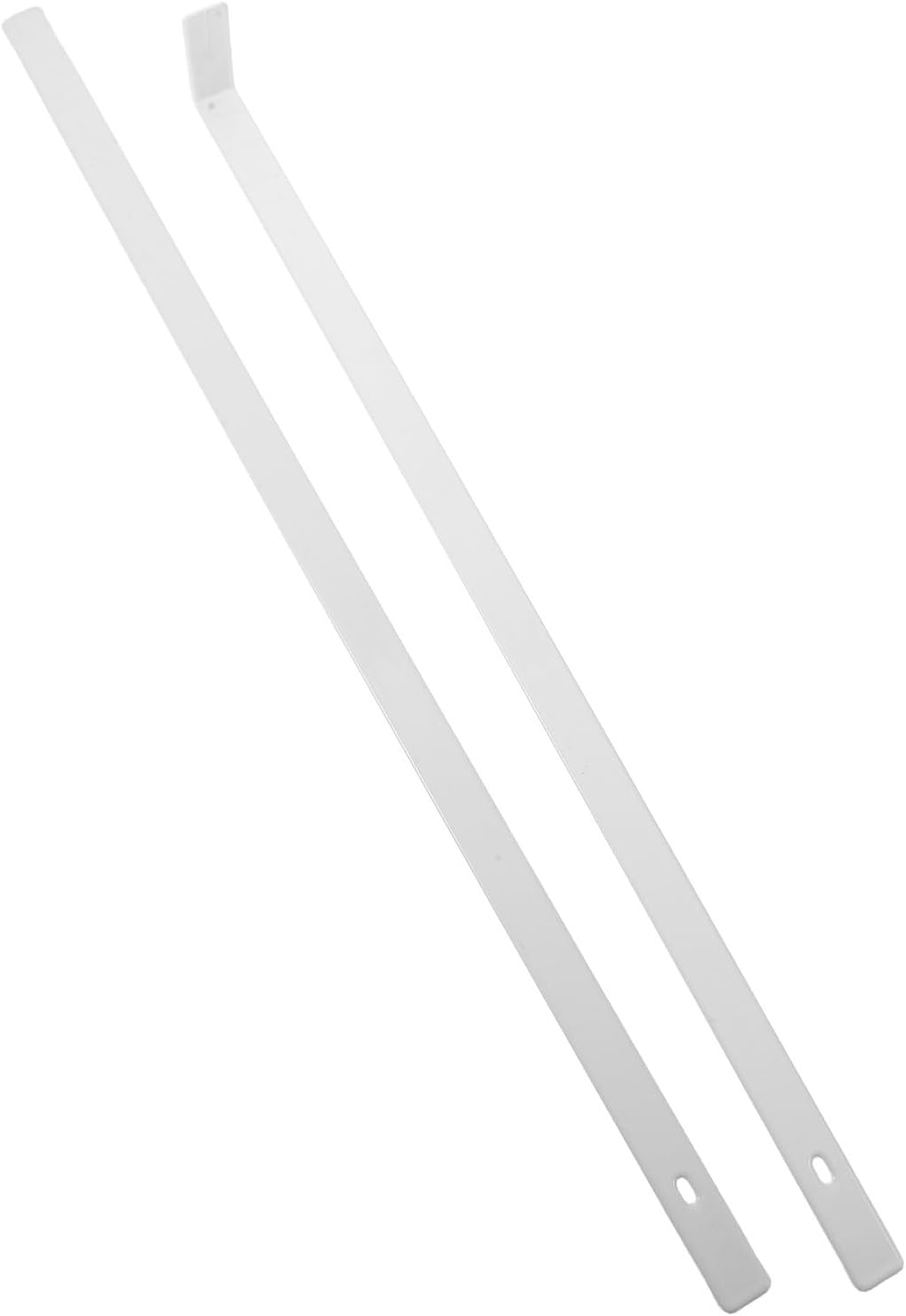 Sewroro 2pcs Shelf Sorting Ruler Iron Measurement Tool for Display Layout