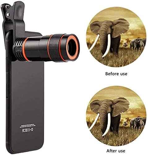 Mini telescopio monocular de gran aumento con lente de enfoque largo universal 3
