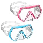 Jwintee – Schwimmbrille für Kinder, Schnorchel- und Tauchmaske mit Nas
