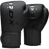 RDX ボクシング グローブ、プロ トレーニング スパーリング、マヤ ハイド レザー、ムエタイ MMA キックボクシング、男性、女性、大人、ヘビー パンチング バッグ フォーカス ミット パッド ワークアウト 手のひら、多層、8 10 12 14 16 オンス