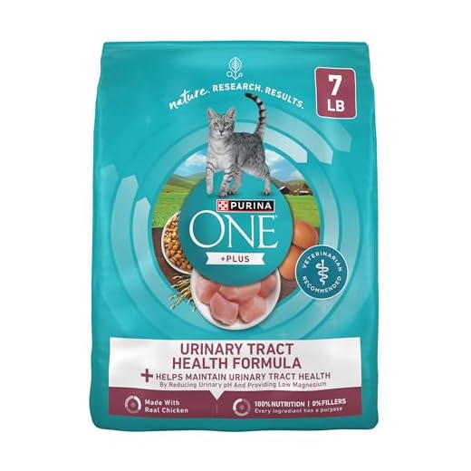 Purina ONE High Protein Dry Cat Food, +Plus Urinary Tract Health Formula - 7 lb. Bag