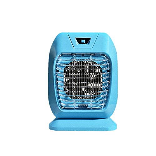 xagoo® triturador USB Charger UV antimosquitos, insectos o moscas (Alcance con ventilador, sin tintes lavables materiales tóxicos, azul
