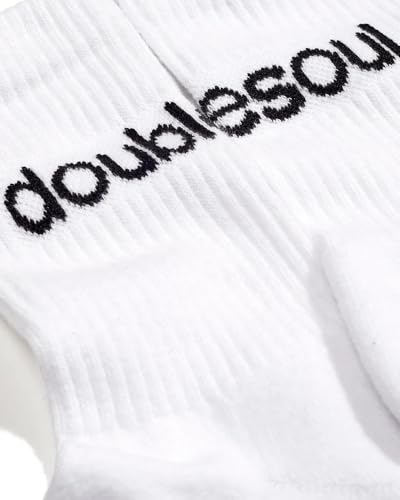 doublesoul Pete Davidson Picks 4 Pack Crew Sock Mixed; Men & Women, Organic Cotton3