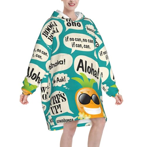 Couverture à capuche pour adulte idéale pour les soirées cocooning